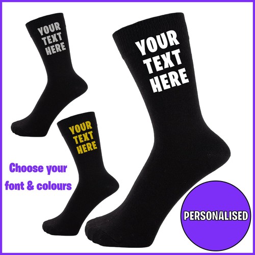 Personalised custom text men - personalised,