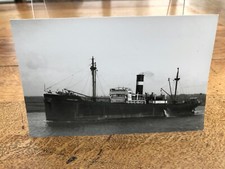 vintage merchant ship photo "