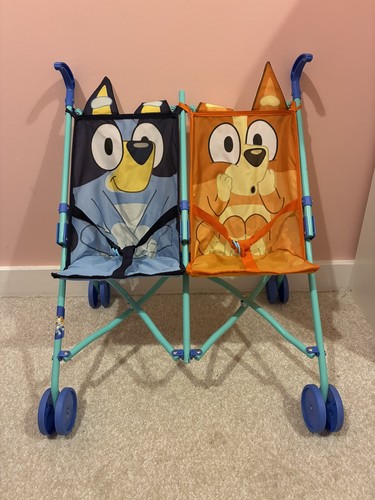 Bluey toddlers doubled - , pram