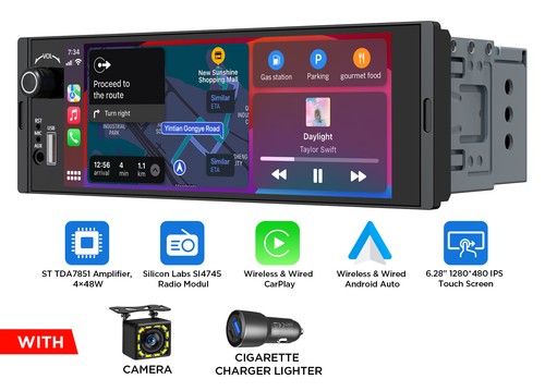 Eonon x3u 1din car - 1din, 6.28"