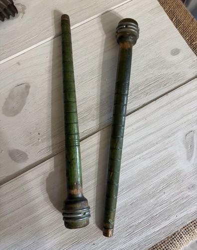 Antique wooden bobbin - 2, spools
