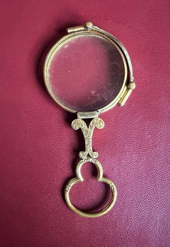 Victorian cased lorgnette - victorian,