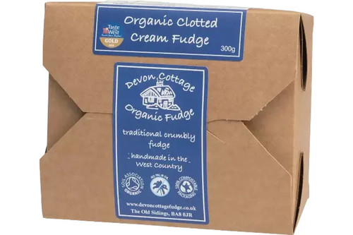 Organic clotted cream fudge - organic,