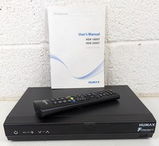 Humax HDR-1800T Freeview+ HD 320GB Twin Tuner Terrestrial TV Recorder Box