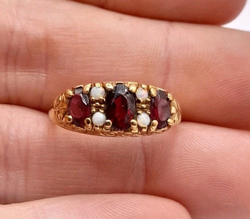 Old vintage english 9ct - english,
