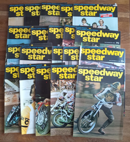 Speedway star magazines - star,