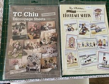 Joanna Sheen Decoupage sheets & Faye Whittaker seaside 34 sheets total