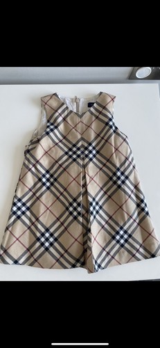 Burberry baby girls cute dress