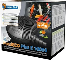 Superfish Pond Eco Plus E 10000 68W Power Consumption Pond Pump 9200LPH