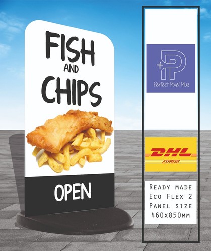 Fish chips open - &, pavement