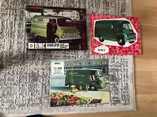 BMC. VAN LD J4 JU   BROCHURES x 3.       SEE PHOTOS FOR WHAT IS INCLUDED