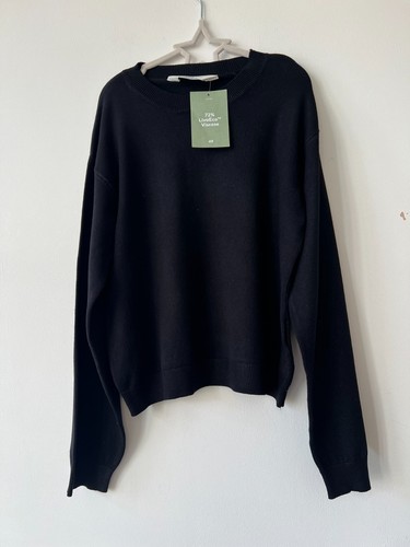 Girls black fine knit - girls, |