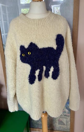 Cider cat jumper - cat, 1xl