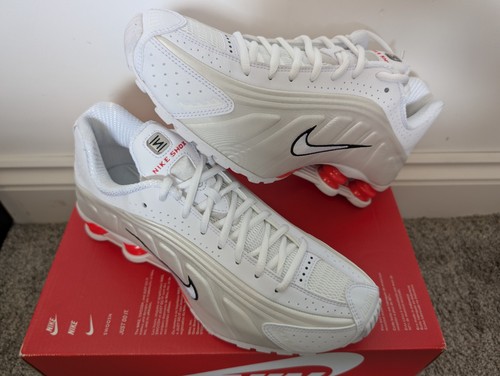 Nike shox white phantom - r4,