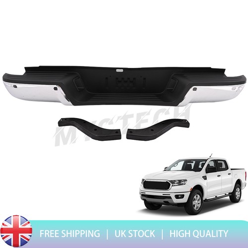 New chrome rear bumper with - new, 4