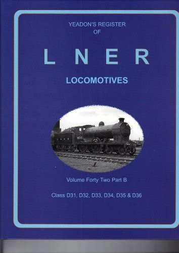 Yeadon lner register vol - lner, register,