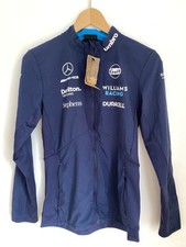 Ladies Williams Racing F1 Umbro Presentation Jacket Navy Full Zip Size UK 8