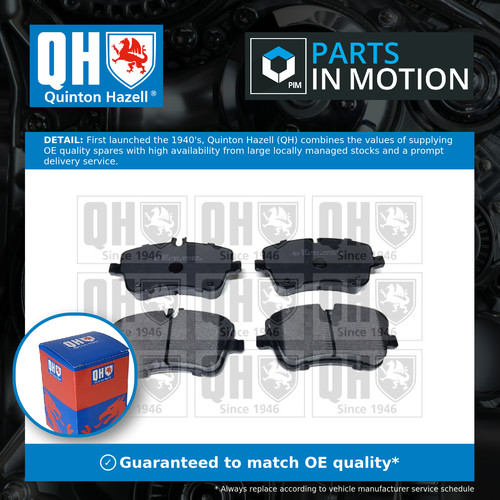 Brake pads set - set, fits