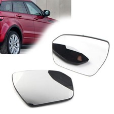 Rear View Mirror Glass w/Back