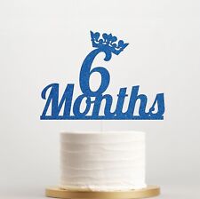 Half Cake Topper Glitter