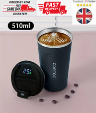 Temperature Control Smart Mug Coffee Tea Travel Camping Water Hot Cold Flask