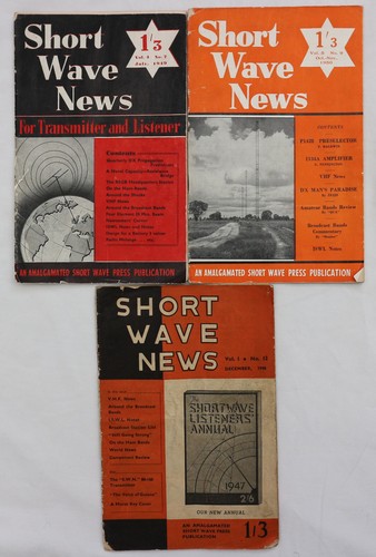 Vintage short wave - x, news