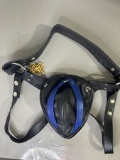 Genuine Leather Black Harness