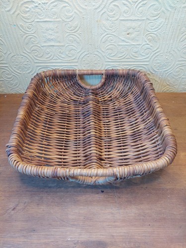 Vintage wicker bread basket - vintage,