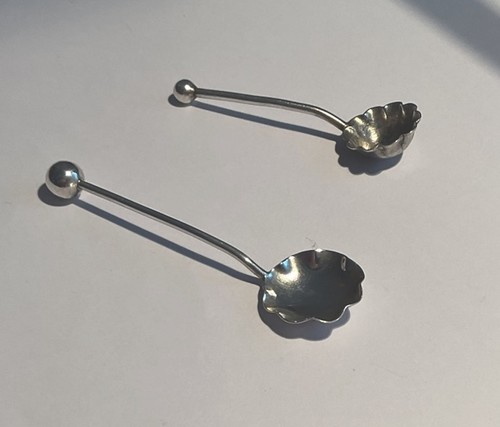 Antique sterling silver salt - sterling,