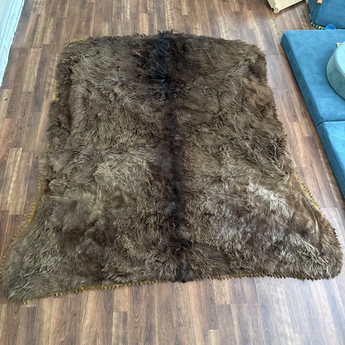 Vintage real bear skin rug - real, **