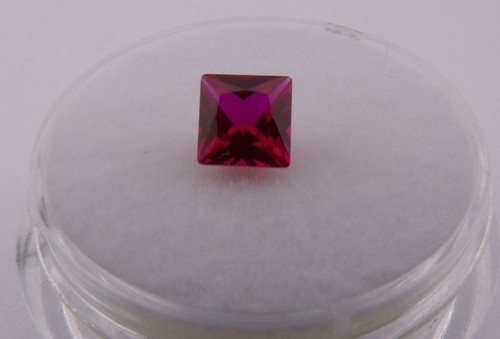Natural red corundum ruby 8 - natural,