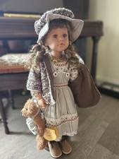 Alberon porcelain doll Rebecca, limited edition 140 - very large