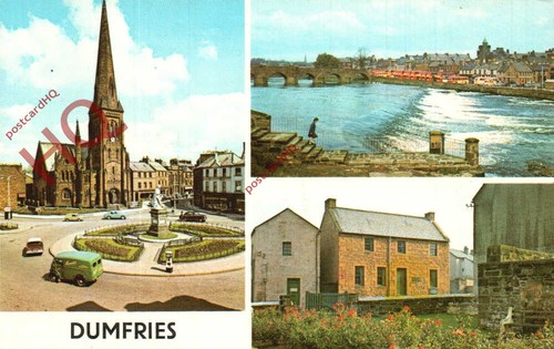 Picture postcard dumfries - picture, postcard: