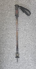 Leki Makalu Classic Soft Telescopic Hiking Trekking Pole 115CM-145CM, Black Gold