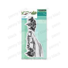 Penny Black Cling Rubber Stamps - Snowy Settlement 40-864