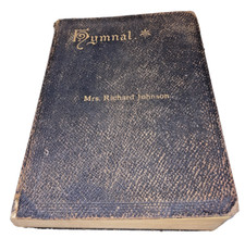 antique 1878 Hymnal of the