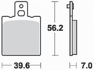 Brake pads cagiva wmx - cagiva, 125