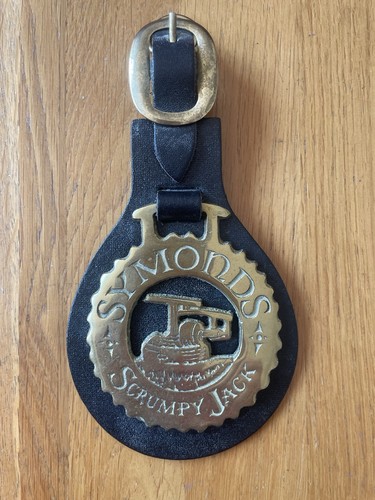 Mounted horse brass with - brass,
