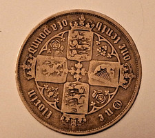 Great Britain Victoria 1859 Gothic Florin