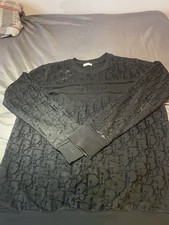 Genuine Dior Jumper Size S Men's Black, Been Worn A Few Times In Good Condition