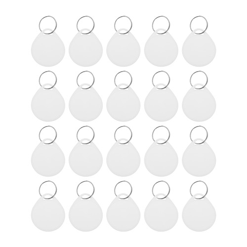 20pcs plastic key tags - 20pcs,