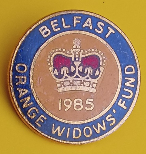 Belfast orange widows 1985 - orange,