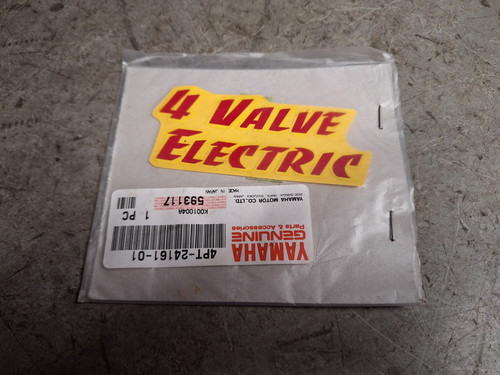 Yamaha xt600e decal 4 valve - 4,