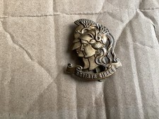 THE ARTISTS RIFLES BRASS METAL