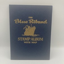 Blue Riband Stamp Album With