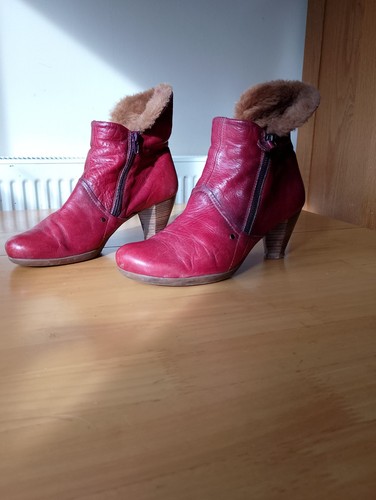Hispanitas ladies red - , ankle