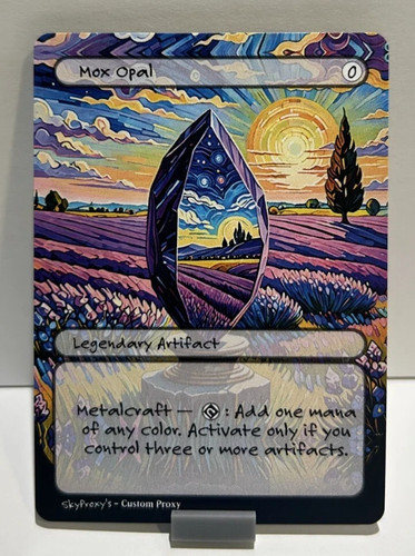 Mtg mox opal - mtg, style