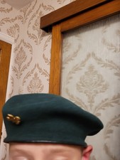 BOY SCOUTS BERET VINTAGE 1980s GREEN - COLLECTORS ORIGINAL 