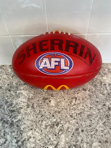 Sherrin leather afl replica - leather,