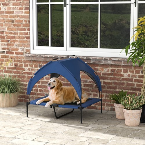 Cooling elevated dog - cooling, bed